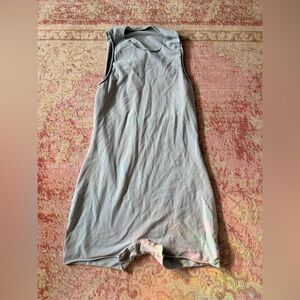 Light blue skims cutout body suit